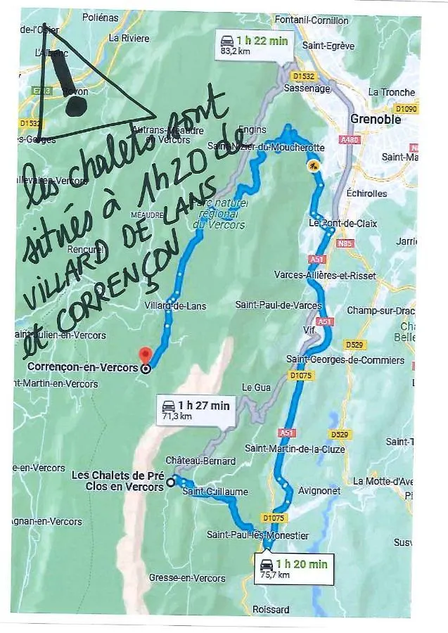 Eterpa Les Chalets De Pre Clos En Vercors Saint-Andeol  0*, Saint-Andeol (Vercors) France